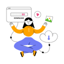 پیش‌نمایش فایل cloud-downloading-9773381 از پک فعالیت‌های مردم