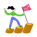 پیش‌نمایش فایل financial-goal-9773362 از پک فعالیت‌های مردم