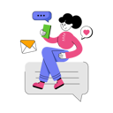 پیش‌نمایش فایل mobile-messages-9773396 از پک فعالیت‌های مردم