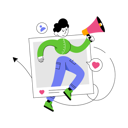 پیش‌نمایش فایل social-media-marketing-9773360 از پک فعالیت‌های مردم