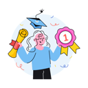 پیش‌نمایش فایل student-expresses-his-winning-moments-9882684 از پک مطالعه، مجموعه ۰۲