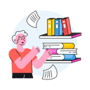 پیش‌نمایش فایل student-is-arranging-books-in-library-9882670 از پک مطالعه، مجموعه ۰۲