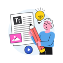 پیش‌نمایش فایل content-writing-9882523 از پک تبلیغات، مجموعه ۰۱