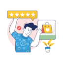 پیش‌نمایش فایل boy-is-giving-good-product-review-10186414 از پک تجارت الکترونیک، مجموعه ۰۱
