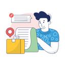 پیش‌نمایش فایل boy-is-viewing-charge-for-online-delivery-10186420 از پک تجارت الکترونیک، مجموعه ۰۱