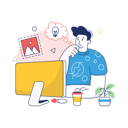 پیش‌نمایش فایل boy-is-doing-website-designing-10186353 از پک طراحی و توسعه