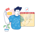 پیش‌نمایش فایل boy-is-doing-website-programming-10186318 از پک طراحی و توسعه