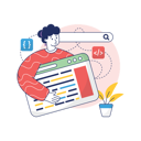 پیش‌نمایش فایل girl-is-learning-coding-10186346 از پک طراحی و توسعه