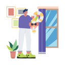 پیش‌نمایش فایل boy-is-celebrating-christmas-by-decorating-his-house-10397299 از پک کریسمس