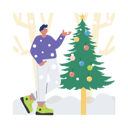 پیش‌نمایش فایل christmas-snow-scene-10397307 از پک کریسمس