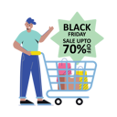 پیش‌نمایش فایل black-friday-shopping-10393563 از پک فروش و تبلیغات و ترویج