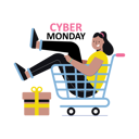 پیش‌نمایش فایل cyber-monday-10393580 از پک فروش و تبلیغات و ترویج