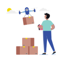 پیش‌نمایش فایل drone-delivery-10393565 از پک فروش و تبلیغات و ترویج