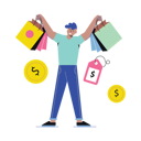 پیش‌نمایش فایل happy-buyers-10393567 از پک فروش و تبلیغات و ترویج