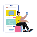 پیش‌نمایش فایل online-order-10393575 از پک فروش و تبلیغات و ترویج