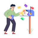 پیش‌نمایش فایل mailbox-11270083 از پک افراد