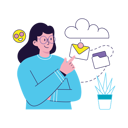 پیش‌نمایش فایل cloud-mail-11276034 از پک بازاریابی – مجموعه ۲