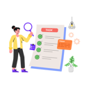 پیش‌نمایش فایل girl-find-business-task-management-11483308 از پک فعالیت‌های تجاری