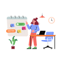 پیش‌نمایش فایل girl-with-business-schedule-11483334 از پک فعالیت‌های تجاری