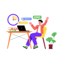 پیش‌نمایش فایل man-complete-task-11483323 از پک فعالیت‌های تجاری