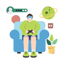پیش‌نمایش فایل gaming-in-metaverse-11500533 از پک متاورس و واقعیت مجازی