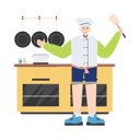 پیش‌نمایش فایل female-chef-11500519 از پک سرگرمی و علاقه‌مندی