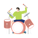 پیش‌نمایش فایل female-musician-11500516 از پک سرگرمی و علاقه‌مندی