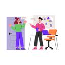 پیش‌نمایش فایل business-people-talking-11858696 از پک دفتر کار
