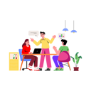 پیش‌نمایش فایل business-team-discussion-11858680 از پک دفتر کار