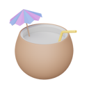 پیش‌نمایش فایل coconut-drink-7566963 از پک تابستان