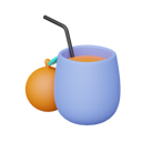 پیش‌نمایش فایل orange-juice-7566954 از پک تابستان