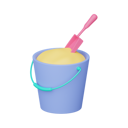 پیش‌نمایش فایل sand-bucket-7566945 از پک تابستان
