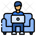 پیش‌نمایش فایل work-on-sofa-2434274 از پک کار از خانه