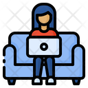 پیش‌نمایش فایل work-on-sofa-2434296 از پک کار از خانه