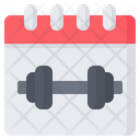 پیش‌نمایش فایل gym-schedule-3058115 از پک تقویم و تاریخ