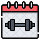 پیش‌نمایش فایل gym-schedule-3058150 از پک تقویم و تاریخ