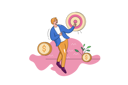پیش‌نمایش فایل businessman-towards-target-4850276 از پک کسب و کار
