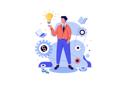 پیش‌نمایش فایل man-finding-new-idea-4850287 از پک کسب و کار