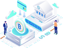 پیش‌نمایش فایل cryptocurrency-bank-5142100 از پک بیت‌کوین و ارزهای دیجیتال
