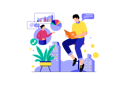 پیش‌نمایش فایل man-looking-at-business-report-7295420 از پک راهبرد کسب‌وکار