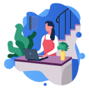پیش‌نمایش فایل female-cashier-4085642 از پک بازاریابی کسب‌وکار