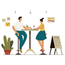 پیش‌نمایش فایل friends-meeting-in-cafe-4238680 از پک فعالیت‌های مردم