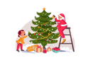 پیش‌نمایش فایل people-decorating-christmas-tree-4604223 از پک کریسمس مبارک