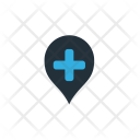 پیش‌نمایش فایل hospital-location-37 از پک آیکون پزشکی