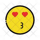 پیش‌نمایش فایل kiss-emoji-2 از پک ایموجی های رنگارنگ