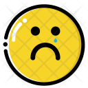پیش‌نمایش فایل cry-face از پک ایموجی های رنگارنگ