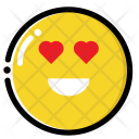 پیش‌نمایش فایل heart-eye-emoji-1 از پک ایموجی های رنگارنگ