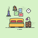 پیش‌نمایش فایل bedroom-1970157 از پک داخلی