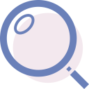 پیش‌نمایش فایل magnifier-350 از پک خط دار رایگان