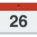 پیش‌نمایش فایل calendar-1263 از پک آیکون های تخت رایگان
